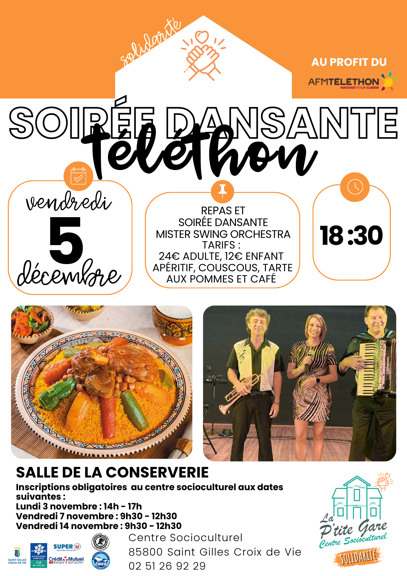 Soirée couscous Télétho_n