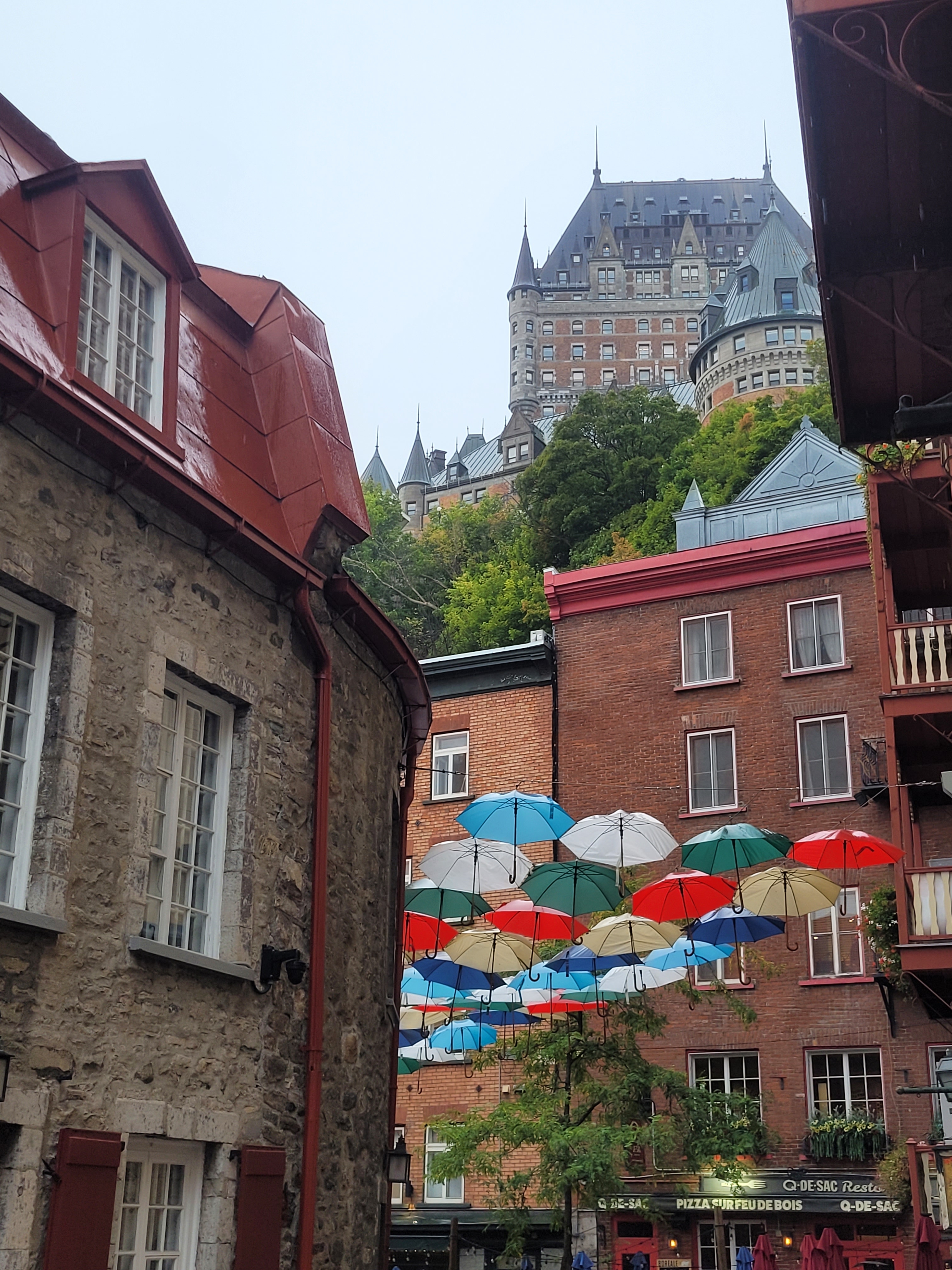 les parapluies de Quebec